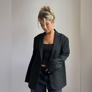 Djerf Avenue Forever Blazer Black